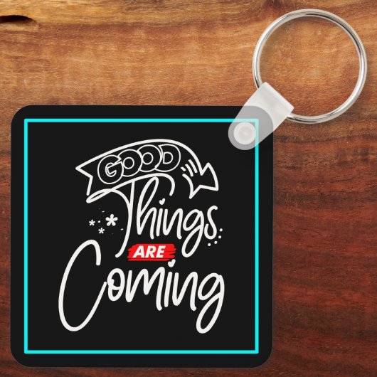 Goede dingen komen eraan - 97489 sleutelhanger (Achterkant)