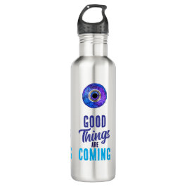 Goede dingen komen eraan waterfles
