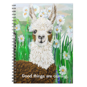 Goede Dingen Komen Mama Llama Notitieboek