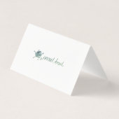 Goede dingen komen naar degenen die uitgaan en het kaart (Achterkant)