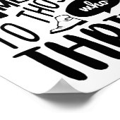 Goede dingen komen naar hen die met het scheuren v poster (Hoek)