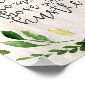 Goede dingen komen naar hen die zich moeten storen poster (Hoek)