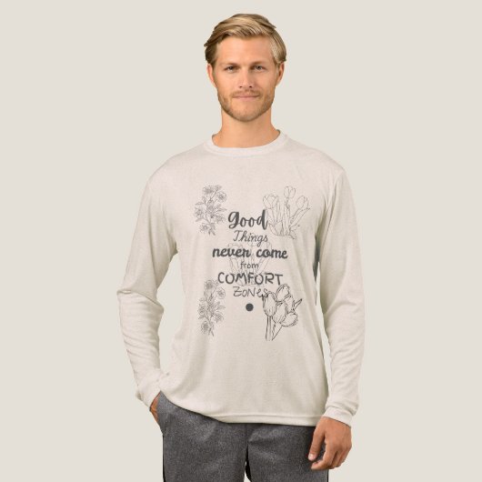 Goede dingen komen nooit uit het T-shirt van de co (Voorkant)