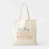 Goede dingen komen uit het lezen van boeken tote bag (Achterkant)