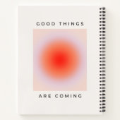 Goede dingen komen uit Inspirerend prijsopgave Notitieboek (Achterkant)