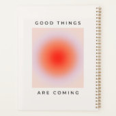 Goede dingen komen uit Inspirerend prijsopgave Planner (Achterkant)