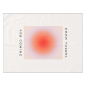 Goede dingen komen uit Inspirerend prijsopgave Tafelkleed (Voorkant (Horizontaal))