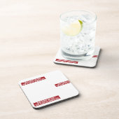 Goede dingen kosten tijd Daarom ben ik altijd te l Bier Onderzetter (Rechterzijde)