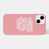 Goede dingen nemen de bloemen van de Tijdopnemer iPhone Hoesje (Achterkant horizontaal)