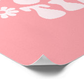 Goede dingen nemen de bloemen van de Tijdopnemer Poster (Hoek)