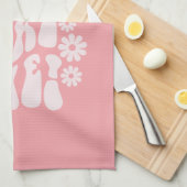 Goede dingen nemen de bloemen van de Tijdopnemer Theedoek (Quarter Fold)