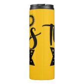 Goede dingen nemen tijd in thermosbeker (Achterkant)