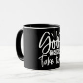 Goede dingen nemen tijd Mok (Voorkant links)