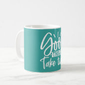 Goede dingen nemen tijd Mok (Voorkant links)