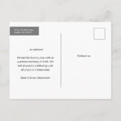 Goede dingen om de aankondiging van het huwelijk t (Achterkant)