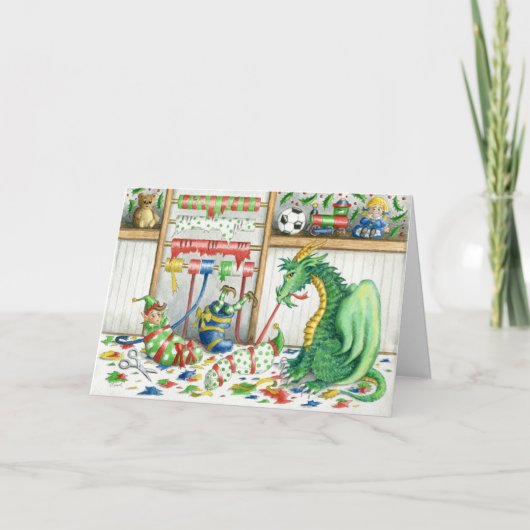 Goede dingen - Wenskaart Feestdagen Kaart (Voorkant)