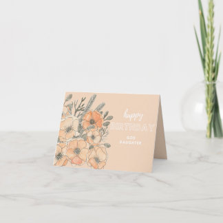 Goede dochter verjaardagskaart kaart