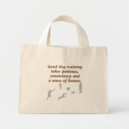 Goede Dog-training Mini Tote Bag