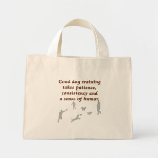 Goede Dog-training Mini Tote Bag