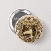 Goede Eenhoorn pin knop Ronde Button 5,7 Cm (Voorkant /achterkant)