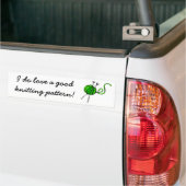 Goede eetpatronen bumpersticker (Op Truck)