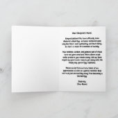 Goede ei waardering - grappig bedankt (Binnen)