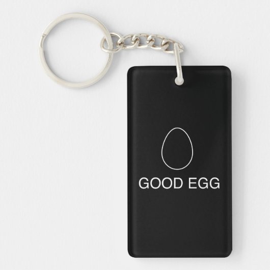 Goede eieren sleutelhanger (Voorkant)