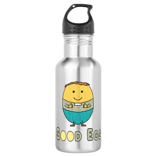 Goede eieren waterfles (Voorkant)
