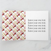 Goede en Duivelse 50ste Verjaardag Kaart (Binnen)