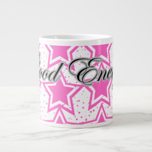 Goede energie grote koffiekop