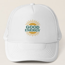 Goede Energie- Retro Zonnebundel Positieve Vibes D Trucker Pet