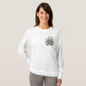 Goede Energie Skeleton Flower T-shirt (Voorkant volledig)