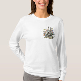 Goede Energie Skeleton Flower T-shirt