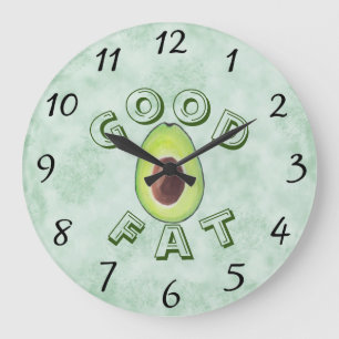 Goede Fat Tas Wall Clock Grote Klok