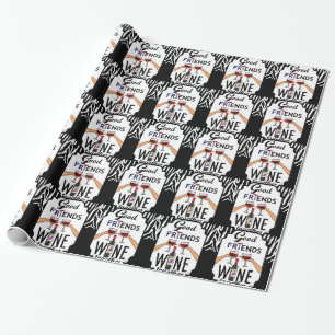 Goede Friends Wine Cadeaupapier
