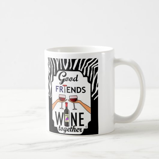 Goede Friends Wine Koffiemok (Rechts)