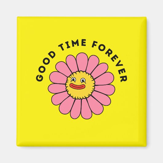 Goede Funny Time Forever Magneet (Voorkant)