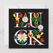 Goede Geluk Kaart (Voorkant)