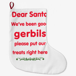 goede gerbils grote kerstsok