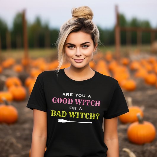 Goede getuige of een Bad Witch Quote Womens Hallow T-shirt
