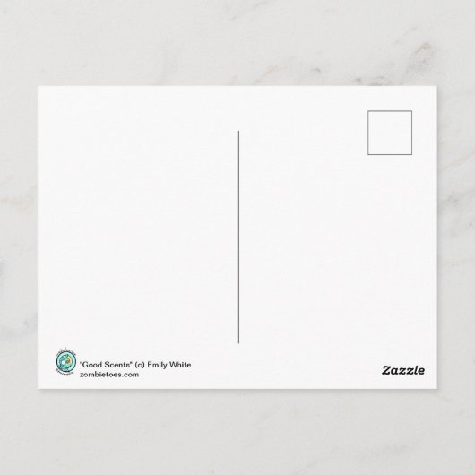 Goede Geuren Bloemen Flower Fairy Fantasy Art Prin Briefkaart (Achterkant)