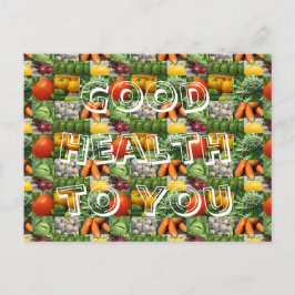 Goede gezondheid voor u Briefkaart