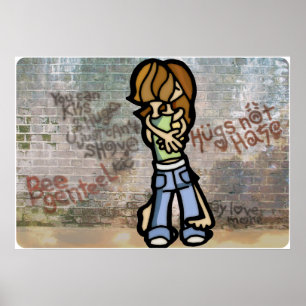 goede graffiti. poster