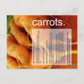 Goede groeigids: Aardappelen en wortelen Briefkaart (Achterkant)