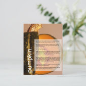 Goede groeigids: Pumpkin en Chard Briefkaart (Staand voorkant)