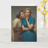 "Goede handen" verjaardag Kaart (Gele Bloem)