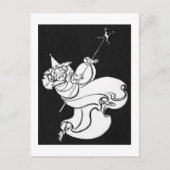 Goede heks briefkaart (Voorkant)