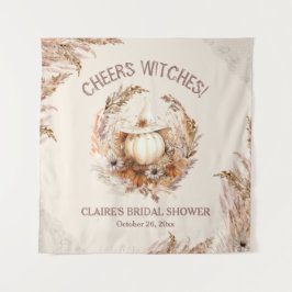 Goede heks Halloween Vrijgezellenfeest Achtergrond Wandkleed