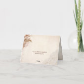 Goede heks Halloween Vrijgezellenfeest dank u kaar Bedankkaart (Achterkant)