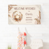 Goede heks Halloween Vrijgezellenfeest welkom bann Spandoek (Insitu)